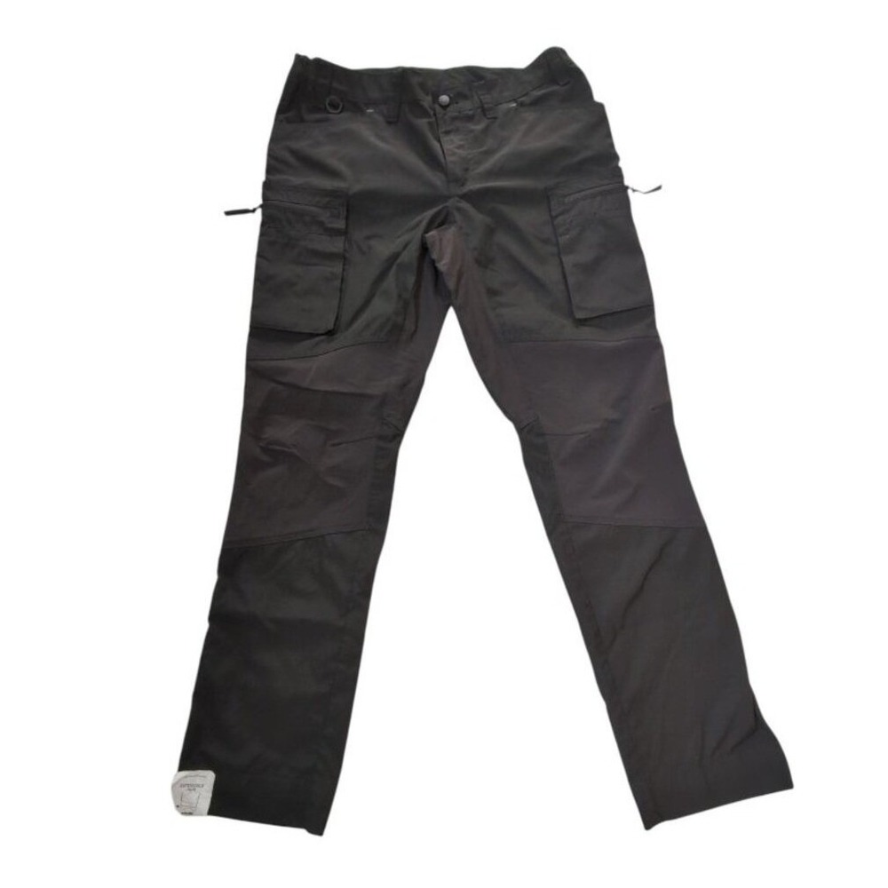 Blåkläder Womens Cargo Pants Black Work Size‎ Large Reinforced Knees Utility